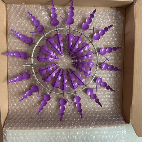 Metal Windmill 3D Kinetic Sculpture - Image 6