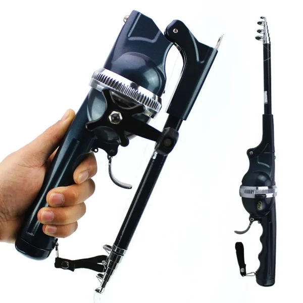 Upgraded Pocket Telescopic Compatible Fishing Pole