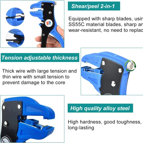 2 In 1 Cable Stripper Tool - Image 4