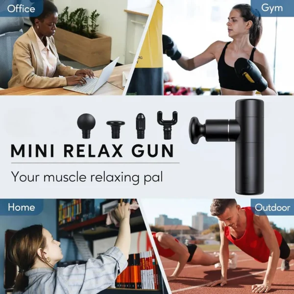 Mini Portable Impact Electric Massage Gun - Image 3