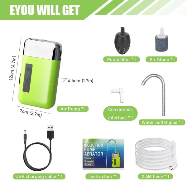 🐟Fishing Tool, Nduction Pumping, Oxygenation, Lighting - Image 9