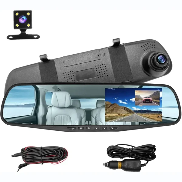 1080P Full HD Video Car Driving Recorder - Image 8