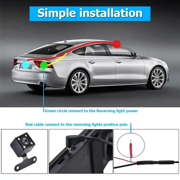 1080P Full HD Video Car Driving Recorder - Image 10