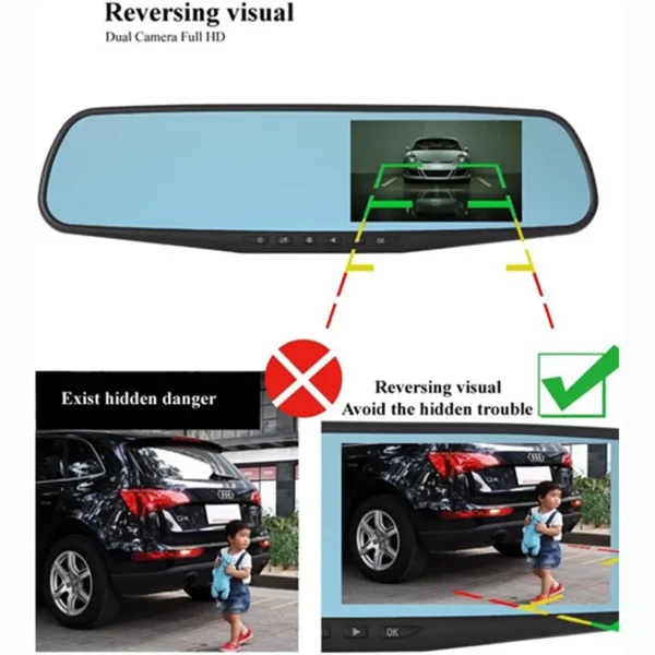 1080P Full HD Video Car Driving Recorder - Image 9