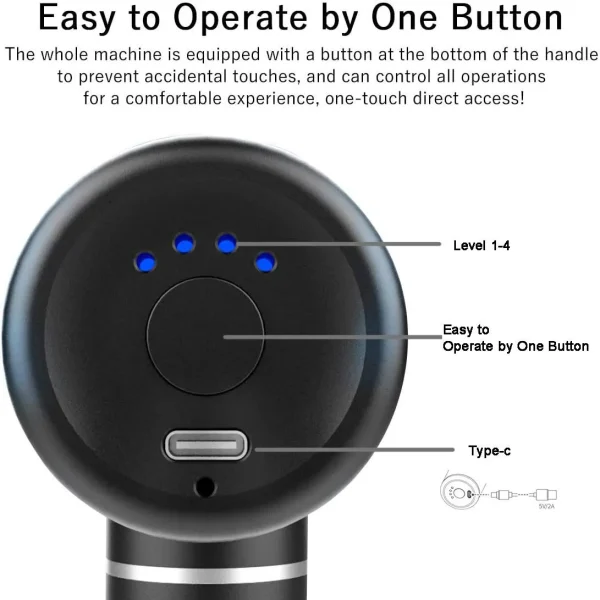 Mini Portable Impact Electric Massage Gun - Image 7