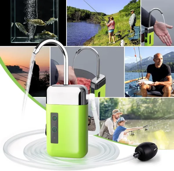 🐟Fishing Tool, Nduction Pumping, Oxygenation, Lighting