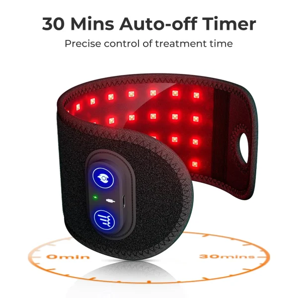 Rechargeable Cordless Red Light Wristband - Image 5