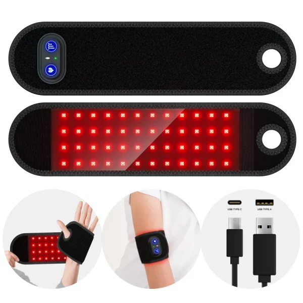 Rechargeable Cordless Red Light Wristband - Image 4