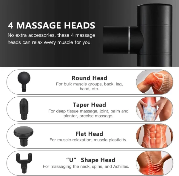 Mini Portable Impact Electric Massage Gun - Image 9