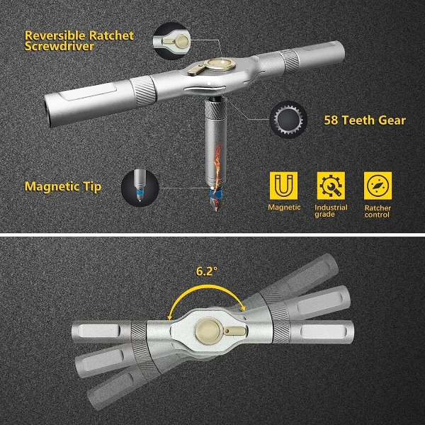 ?49% OFF - 24 In 1 Ratchet Screwdriver Tool Kits - Image 7