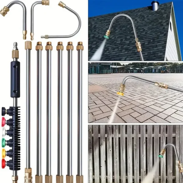 4000 PSI Pressure Washer Wand Set 10PCS - Image 9