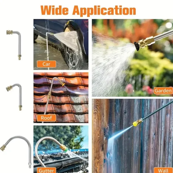4000 PSI Pressure Washer Wand Set 10PCS - Image 8