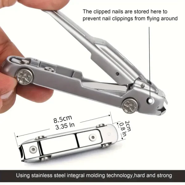 🎁Sports car nail clippers with cell phone holder - Image 8