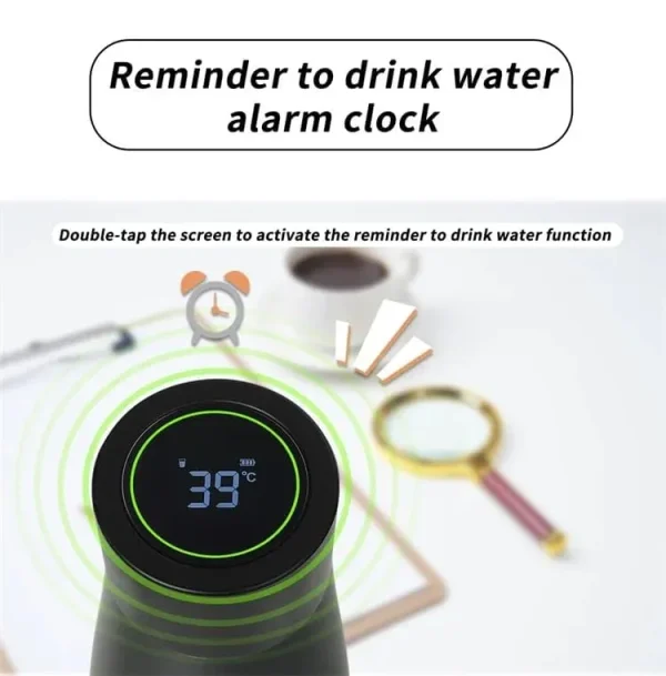 18oz Self-Cleaning UV Water Bottle - Image 11
