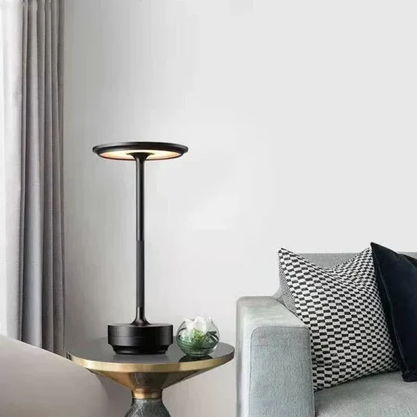 Cordless Table Lamp - Dimmable & Rechargeable Waterproof Desk Light - Image 3